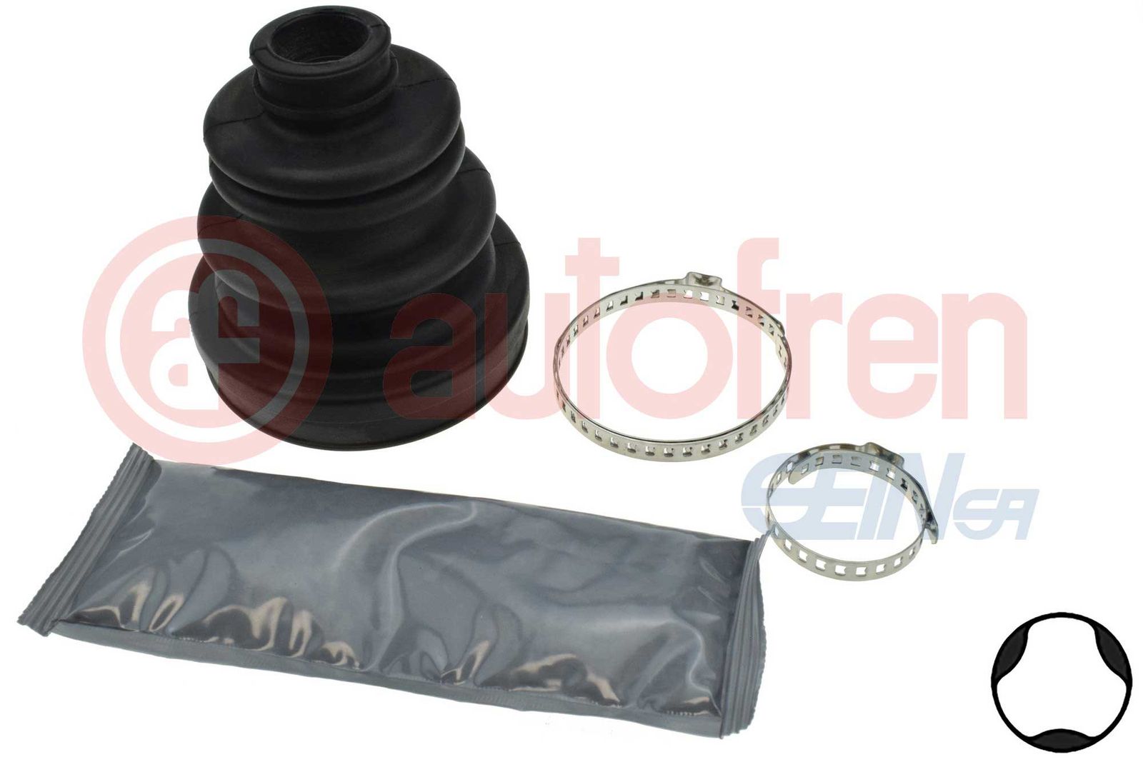 Dust protection kit, drive shaft