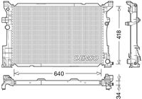 Radiator, engine cooling system