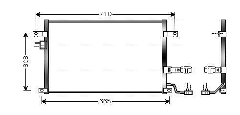 Condenser, air conditioning system