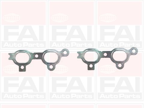 Set of seals, exhaust manifold