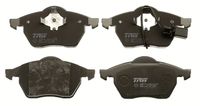 Set of brake linings, disc brake