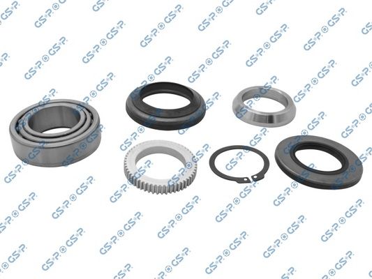 A set of wheel bearings