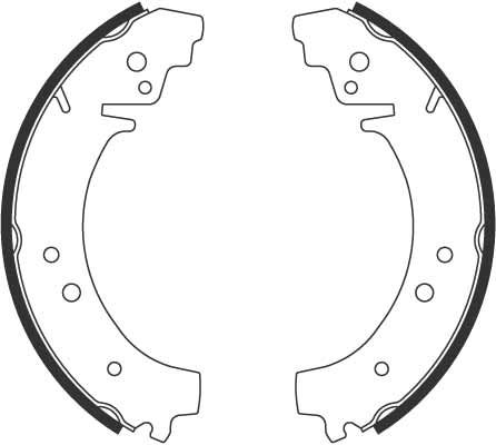 Комплект гальмівних колодок