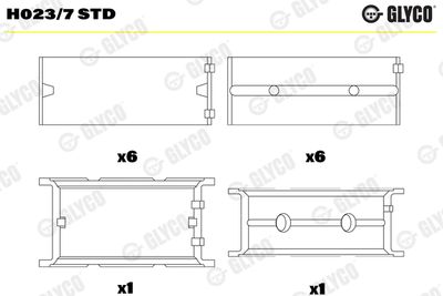 Crankshaft bearing