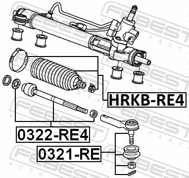 Corrugated casing, steering mechanism