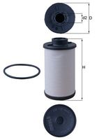 Hydraulic filter, automatic transmission