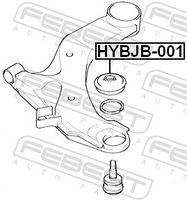 Repair kit, lower/upper ball joint