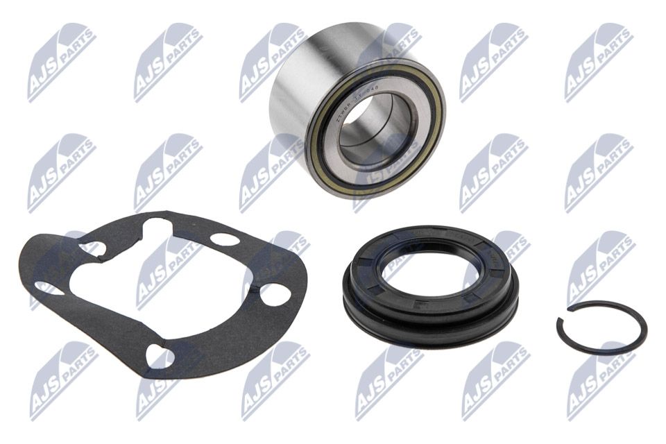 A set of wheel bearings