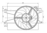 Fan, engine cooling system