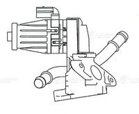 Клапан системи рециркуляції ВГ