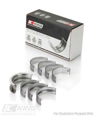 A set of crankshaft bearings