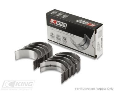 A set of crankshaft bearings