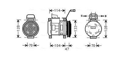 Compressor, air conditioning system