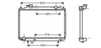 Radiator, engine cooling system