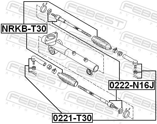 Corrugated casing, steering mechanism