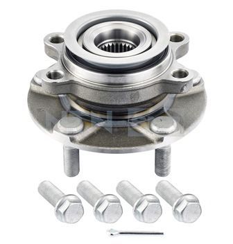 A set of wheel bearings