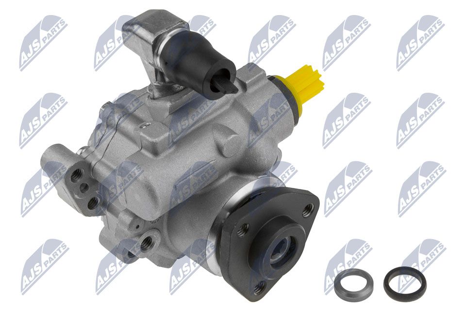 Hydraulic pump, steering mechanism