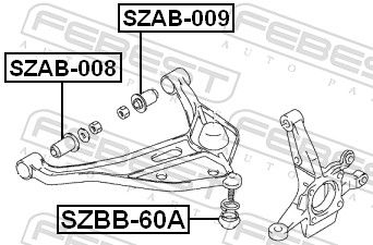 Repair kit, lower/upper ball joint