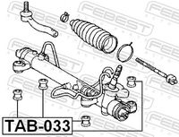 Support, steering mechanism