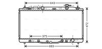 Radiator, engine cooling system