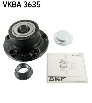 A set of wheel bearings