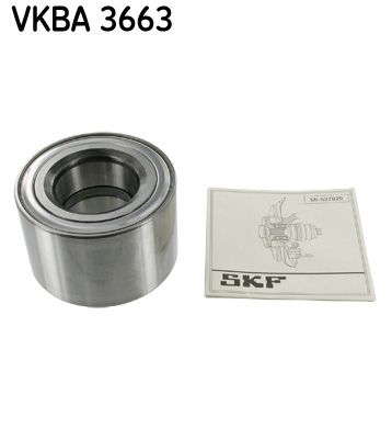 A set of wheel bearings