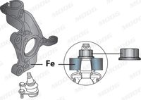 Suspension arm, wheel suspension