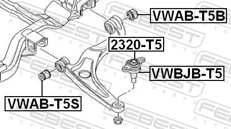 Repair kit, lower/upper ball joint