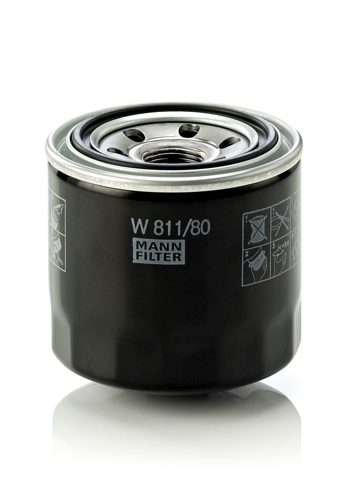 Фільтр оливний двигуна MANN-FILTER W81180