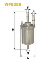 Фільтр паливний WIX FILTERS WF8386