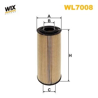 Фільтр оливний двигуна WIX FILTERS WL7008