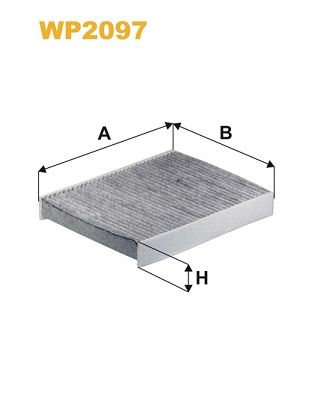 Activated Carbon Cabin Air Filter WIX FILTERS WP2097