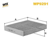 Activated Carbon Cabin Air Filter WIX FILTERS WP9291